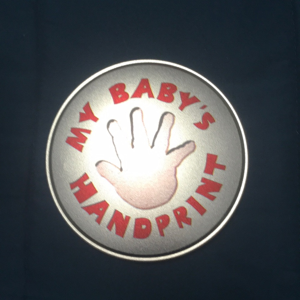 My baby’s handprint